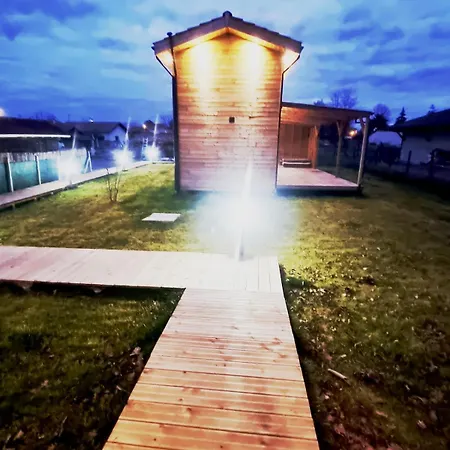 Tatil Evi Les Tiny D'aureilhan Avec Jacuzzi Privatif Aureilhan (Landes)