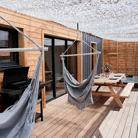 Les Tiny D'aureilhan Avec Jacuzzi Privatif Tatil Evi *